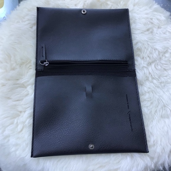 This is Ground All Leather Bi-fold Travel Passport Documents Pouch - Picture 8 of 9